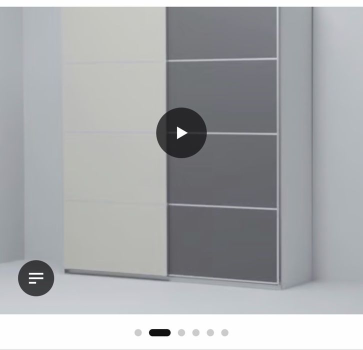Roupeiro ikea como novo