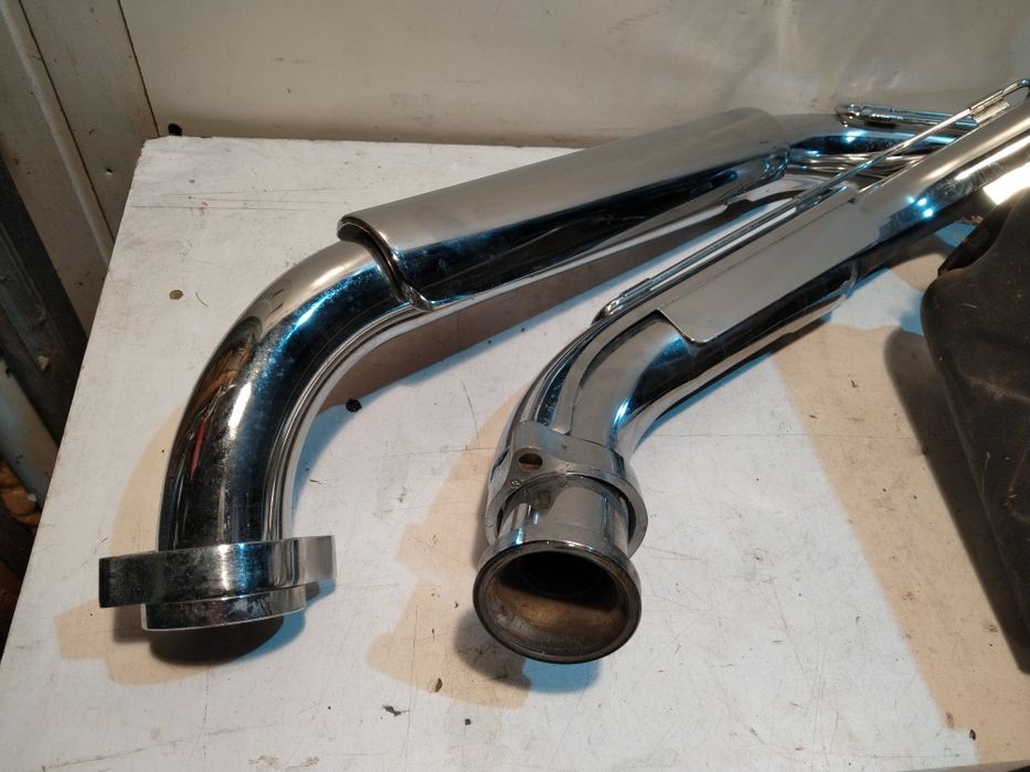 Suzuki VL 1500 układ wydechowy tłumik wydech