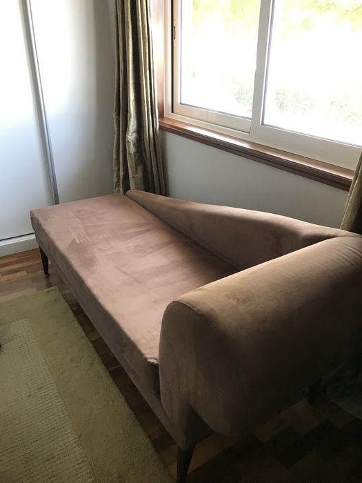 Chaise Longue Castanho Chocolate