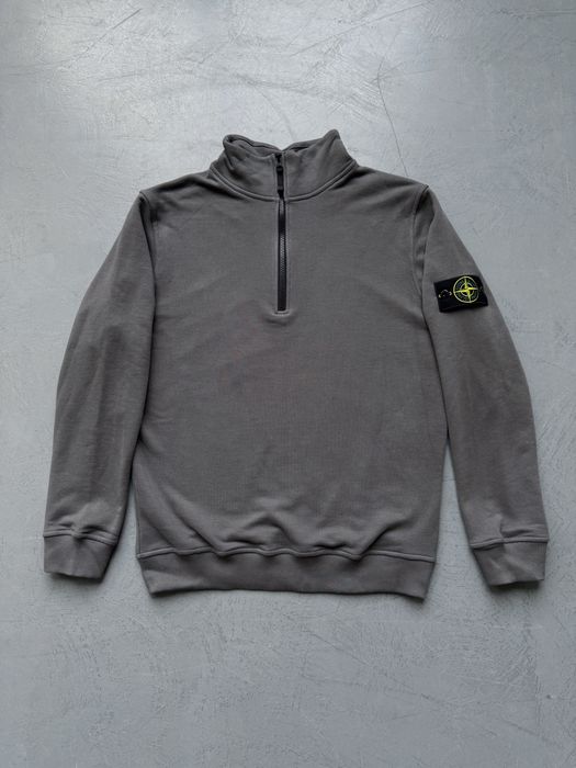 БЕЗ ПЕРЕДОПЛАТИ: Зіп 1/3 світшот Stone Island
