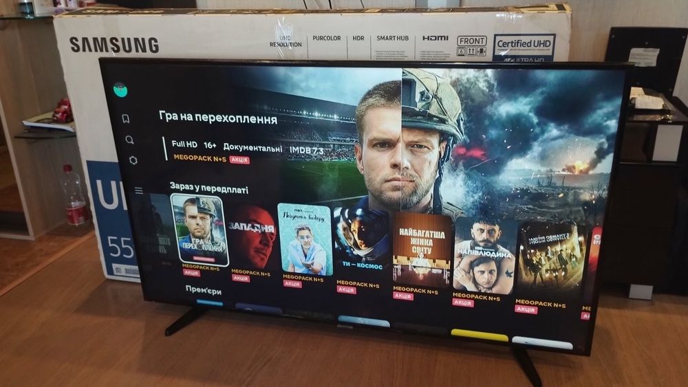 4K UHD телевизор Samsung 55"