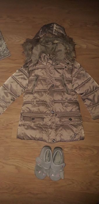 Złota kurtka na polarku 104