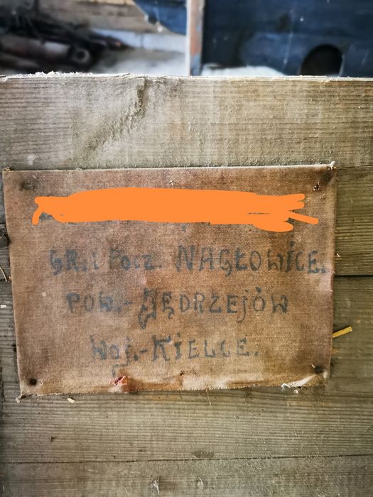 Skrzynia na ziemniaki zabytkowa starodawna
