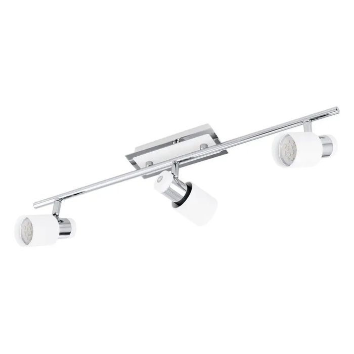 lampa / reflektor ścienno sufitowy prostokątny eglo biały