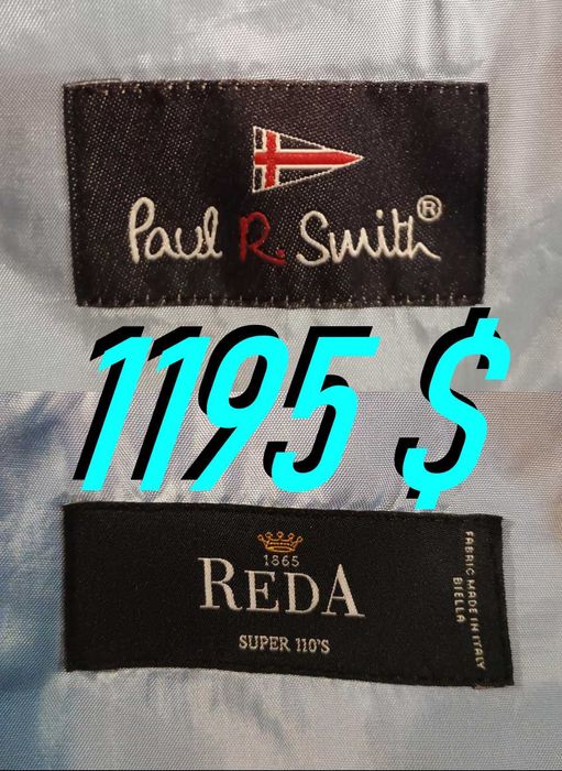 пиджак Paul Smith. плечи - 47.5см.