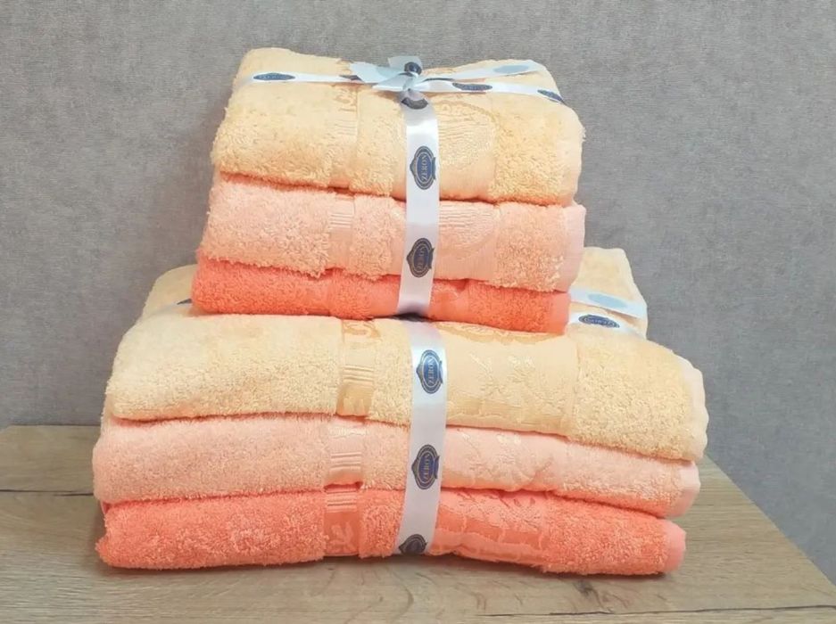 Полотенца бамбук Турция Zeron Турция рушники махрові