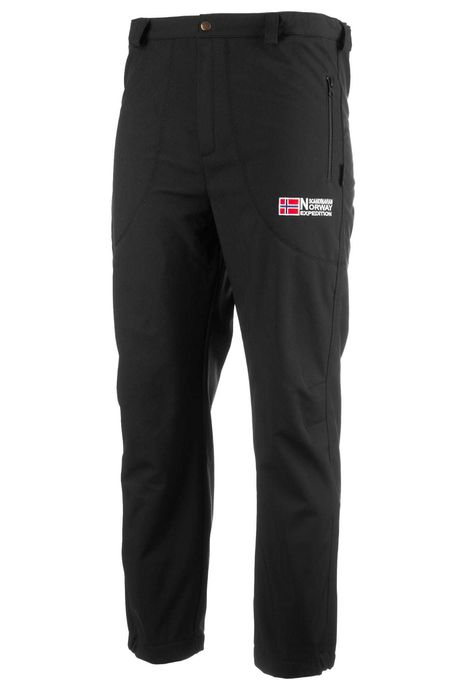 Męskie spodnie softshell nieprzemakalne i ocieplone NORWAY