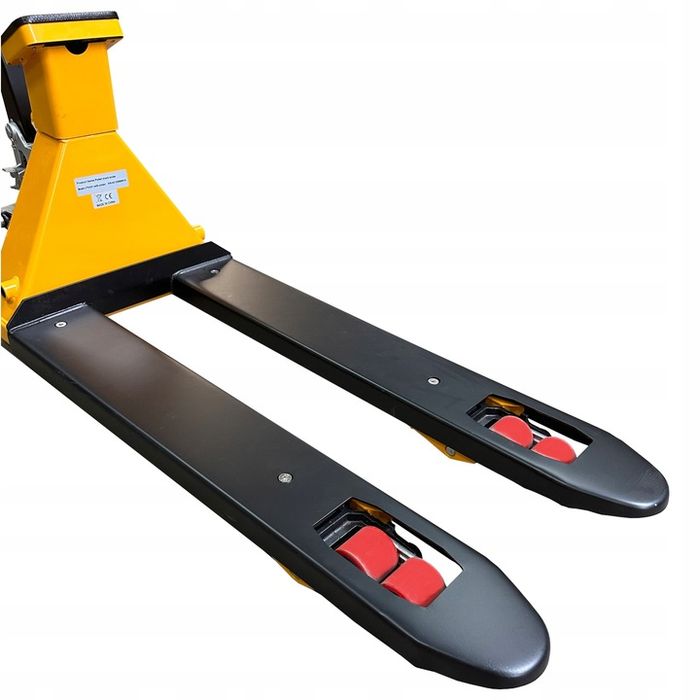 Wózek paletowy z wagą 2,5t, paleciak z wagą, ważący, wózek do palety