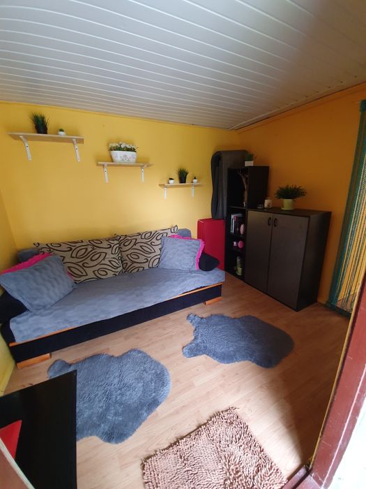 Działka rekreacyjna, murowana altana