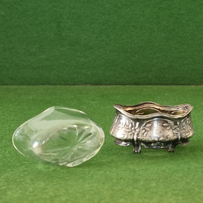 Saleiro em prata francesa