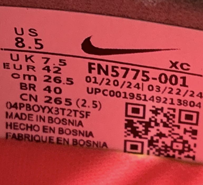 Korki Nike Mercurial Vapor Air Zoom 15 Elite Fg r-42