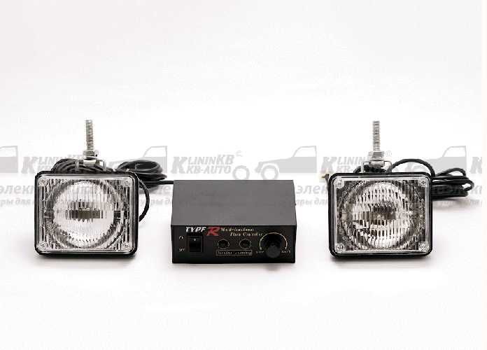 Стробоскоп для автомобиля красно-синий, Синий, белый на 2 (2-17) к-т