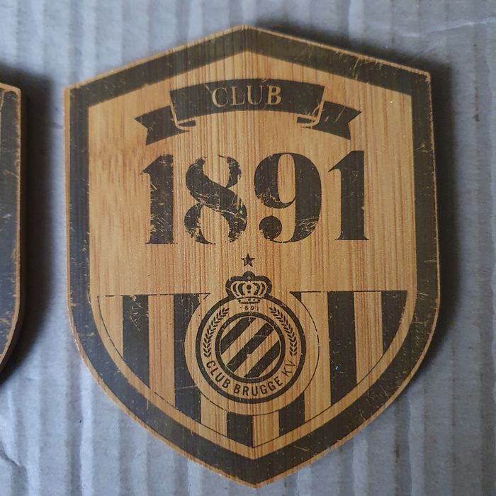 Zestaw proporczyków z drzewa Club Brugge(OK)