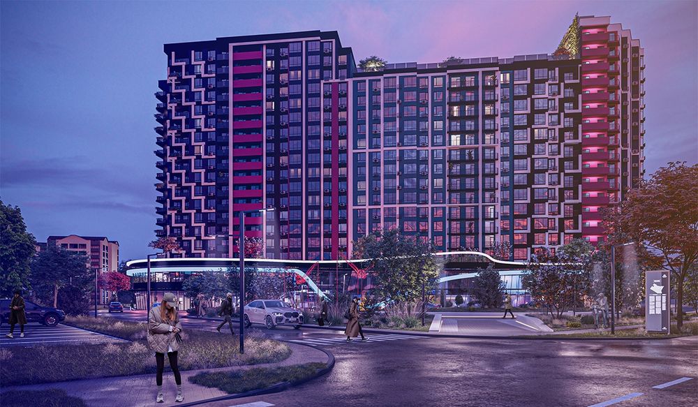 Однокімнатна видова квартира в ЖК Skygarden