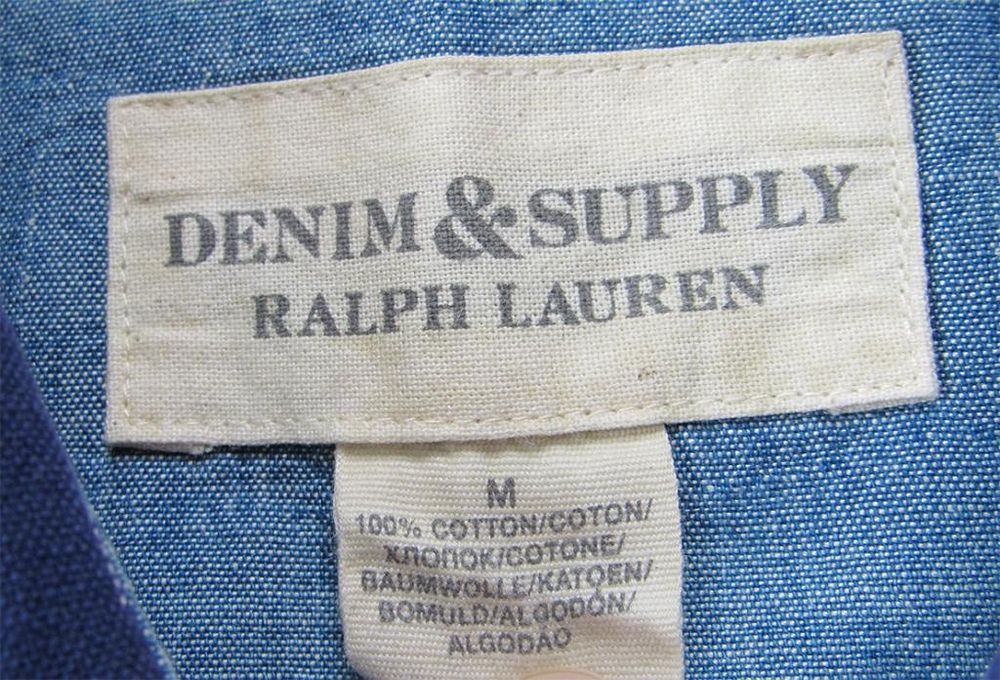 Ralph Lauren Denim & Supply Western Shirt джинсова сорочка оригінал M