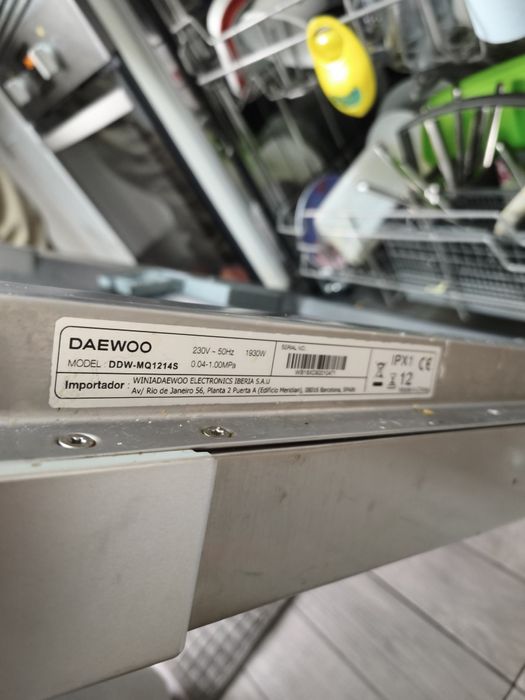 Máquina de lavar loiça Daewoo A++
