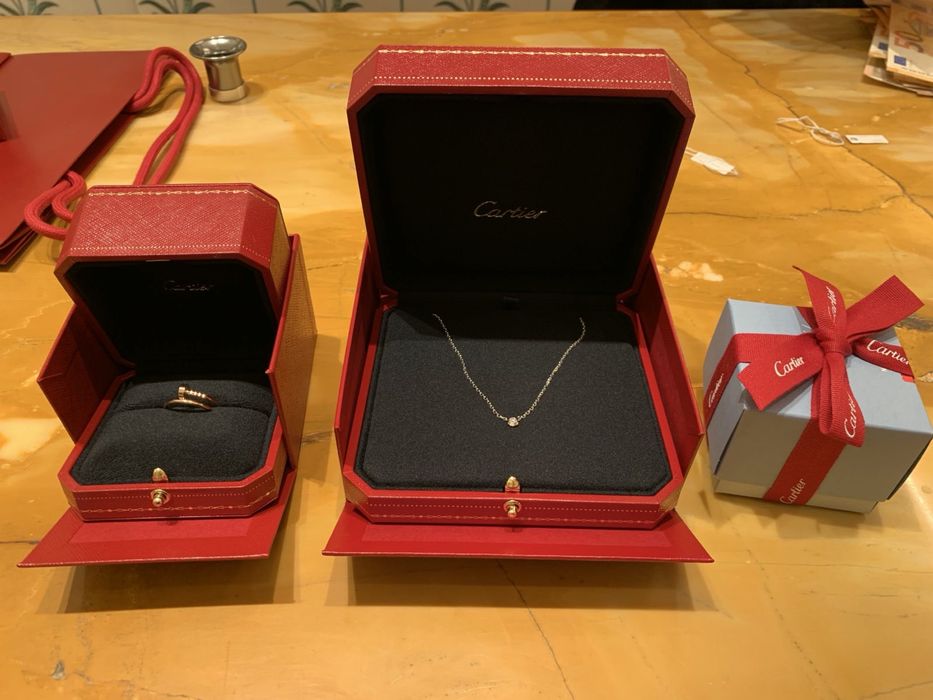 Cartier JUSTE UN CLOU каблучка rose gold 54 розмір