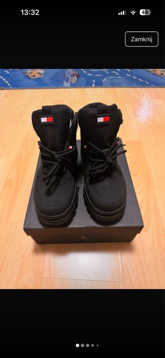 Botki chłopięce Tommy Hilfiger 37
