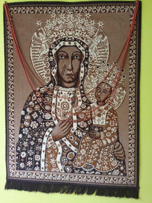 Gobelin - dywan ścienny - Matka z dzieciątkiem-możliwość dostawy