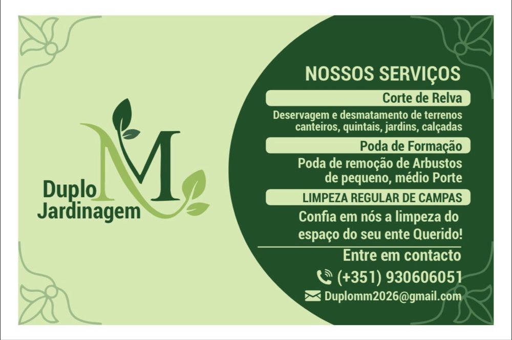 Servico de jardinagem