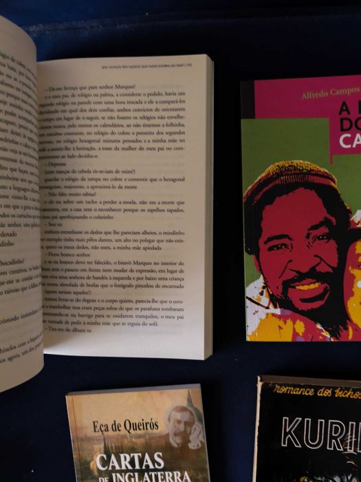 Lote 4 Livros Alta Literatura Crónicas Sociais e Romances Coloniais