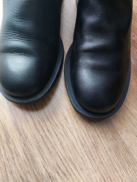 Skóra 35,Gino Rossi, czarne sztybety