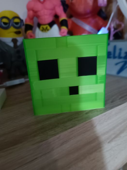 Luminária Minecraft Led