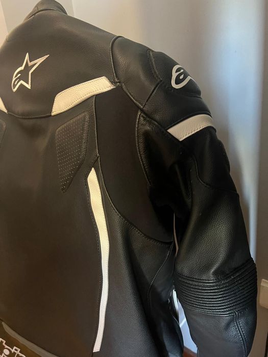 Casaco de Mota Alpinestars Couro