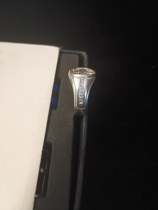 Srebrny sygnet męski