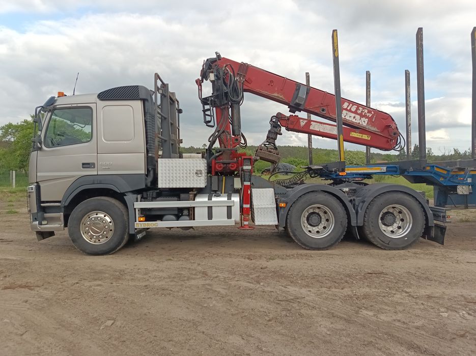 Volvo do drewna 6x4 Dłużycy