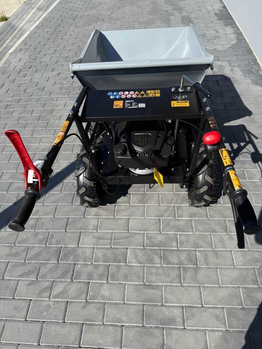 Taczka 300kg 400kg wozidło spalinowe Loncin 4,5 KM budowlane ogród 4x4