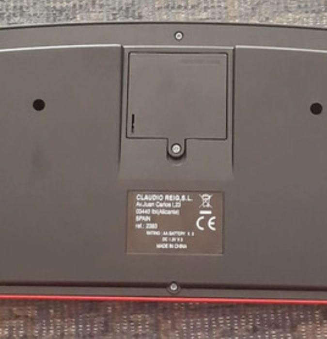 Teclado musical infantil