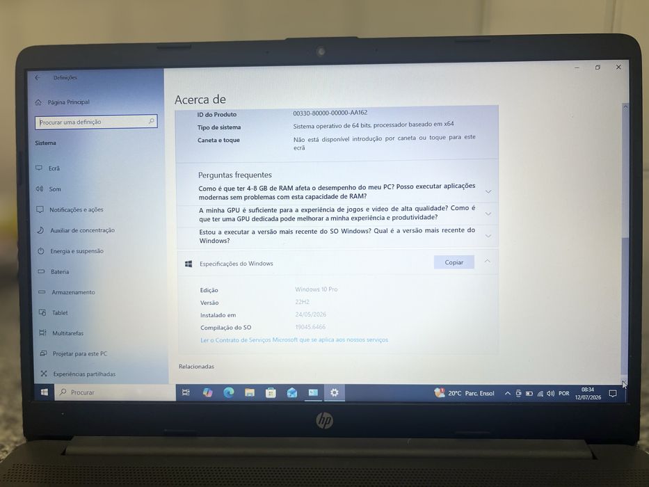 Computador portatil HP