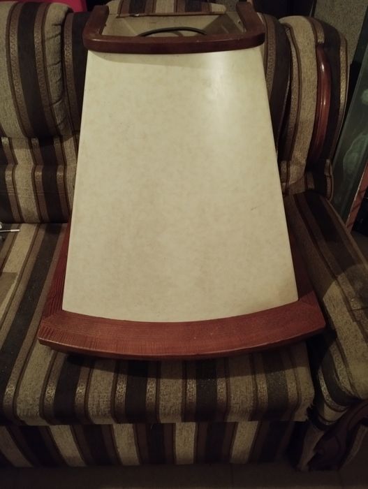 Okap kuchenny styl retro kolor bezowy