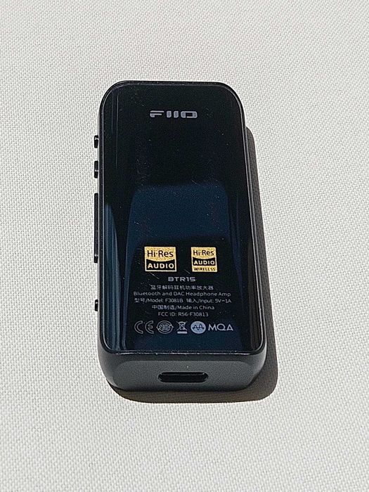 FiiO BTR15 DAC/AMP Bluetooth portátil