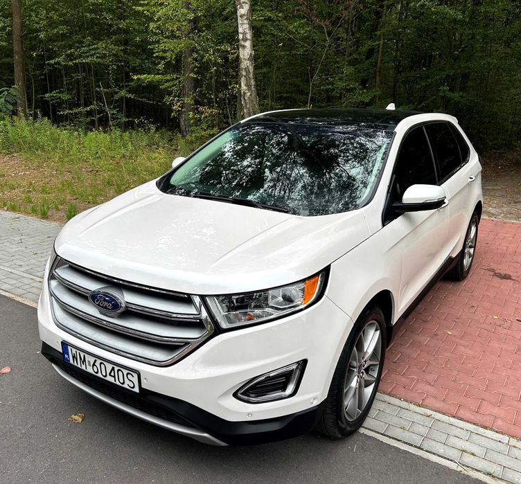 Ford Edge 3.5V6 284KM LPG Titanium Skóry Navi Xenon Kamery Panorama