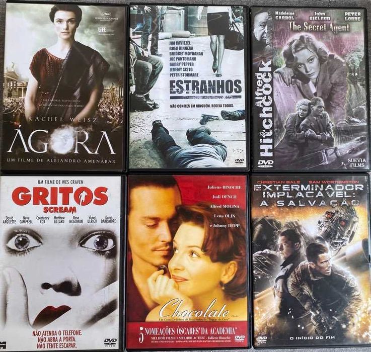 DVD's Diversos, não Embalados - Parte I