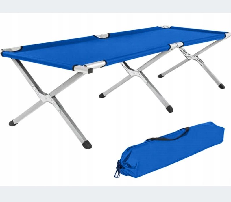 Łóżko składane Kanada, turystyczne,zestaw, pole kempingowe, OUTDOOR