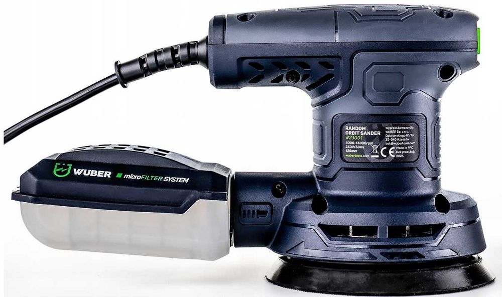 Nowoczesna SZLIFIERKA MIMOŚRODOWA Oscylacyjna Elektryczna - WYPRZEDAŻ
