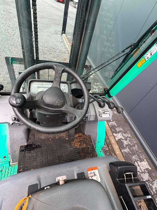 Wózek widłowy Mitsubishi FG35, 2018 r, niski przebieg, maszt standard.