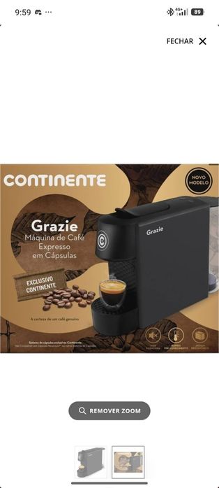 Máquina café continente