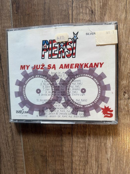 Rezerwacja płyta cd oryginalna stsn bdb bez przedniej okladki