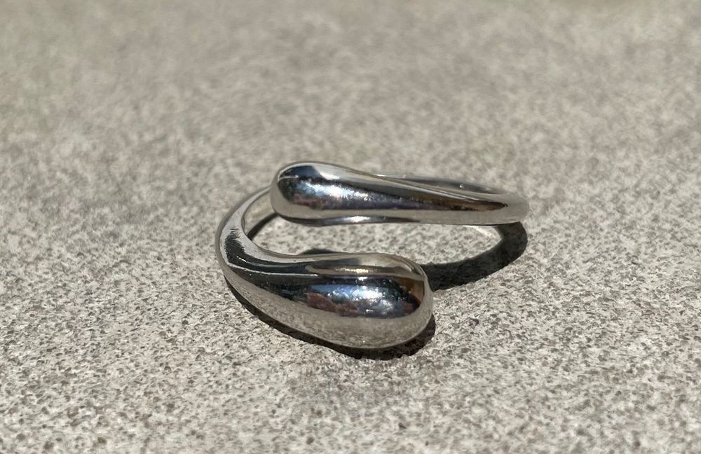 Срібне кільце “Little drops”