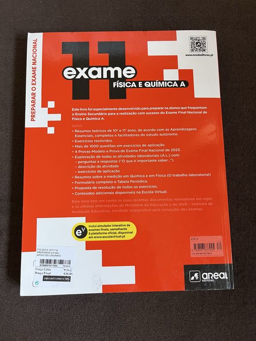 Fisica e Quimica 11 ano preparacao exame