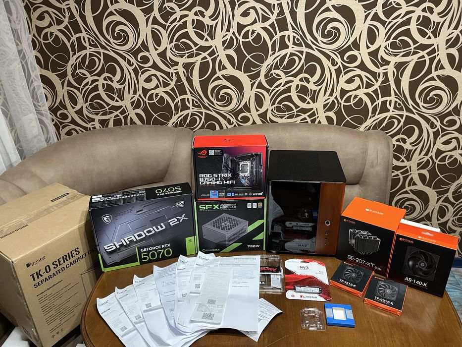 Игровой компьютер на Intel i5-14600KF с Nvidia RTX 5070 / 32Гб ОЗУ / 1Тб SSD