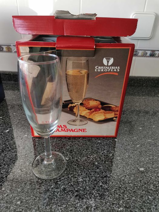 Copos flute de champanhe - Novo