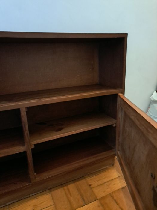 Cómoda de corredor de madeira