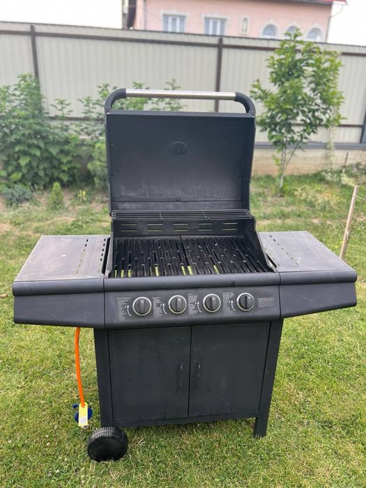 Газовий гриль TAINO на 4 конфорки + бічна плита (Нові пальники!