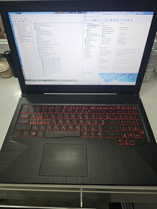 Ноутбук Asus FX504D(I7-8750, GTX1050, 16Gb, 240+320,FullHD)