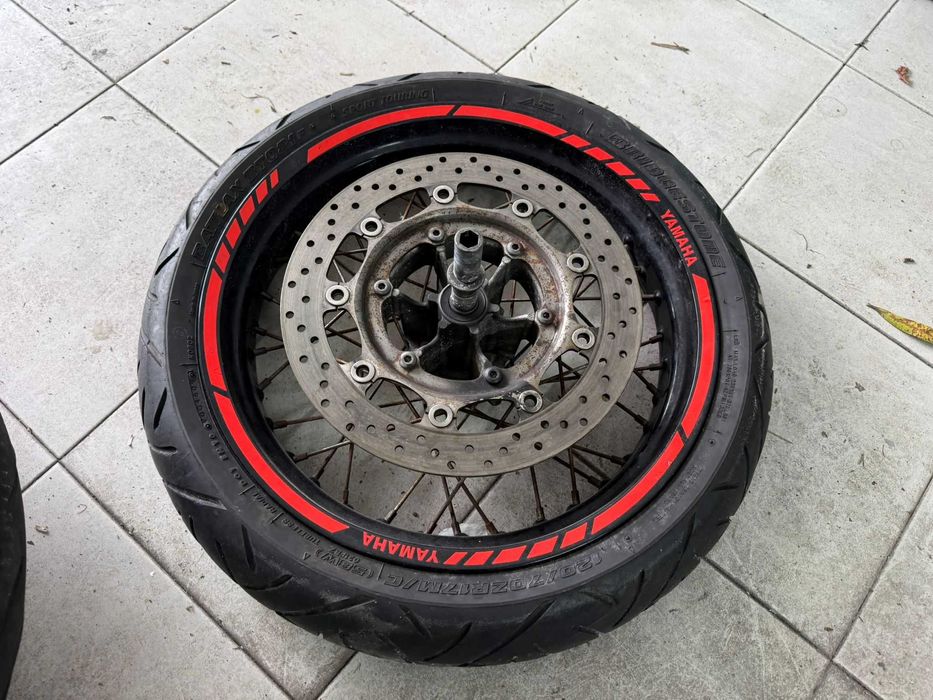 Rodas Supermotard completas Yamaha XT 660 X